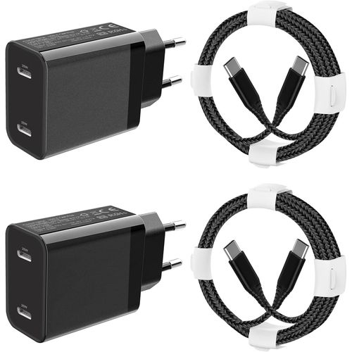 25w Chargeur Pour Samsung Galaxy A56 5g/A26 5g A36 5g A55 5g/A16 5g/A35 A25 5g/A54 A53 A34 A15 A06 Z Fold 6/5 4/S25/S24 Fe/S23 Iphone 16e 16 Pro Max Ipad Pro Usb C Prise Charge Rapide Et Câb[Z2247]