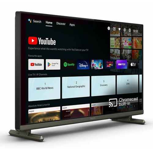 Philips 24HFL4518/12 TV Hospitality 24" HD 250 cd/m² Smart TV Noir 6 W