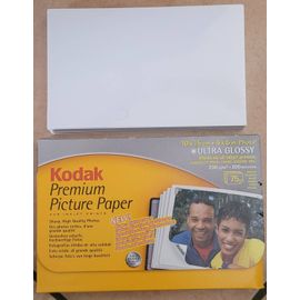 Papier photo Kodak Premium  | Ultra Glossy | 10x15cm
