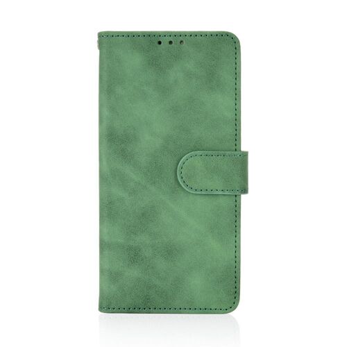 Étui Pour Umidigi C2/C1/C1max Housse De Protection Coque En Cuir Folio Flip Protection Complète Avec Porte-Cartes Kickstand Insertion De Carte - Vert