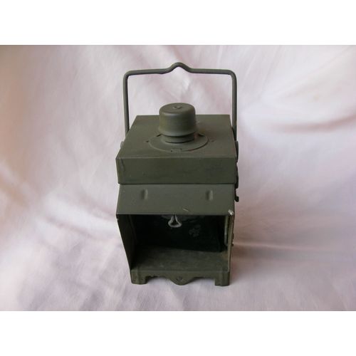 Ww2 Angleterre Lampe/Lanterne Neuve De Signalisation Anglaise Militaire Et Son Emballage