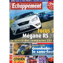 Echappement 462 De 2006 Citroen C4 Andros,Ford Focus St,Renault Megane Rs,Mitsubishi Lancer Evo 9,Subaru Impreza Sti,Peugeot 20cup,Monte Carlo,Andros