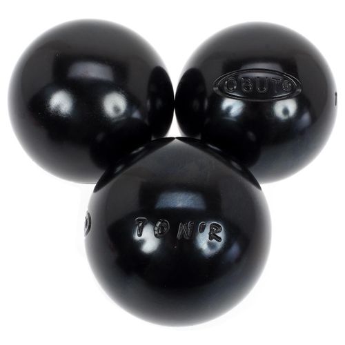 Boules De Pétanque Obut Boules De Pétanque Obut Ton.R Tendre 73 Mm Noir 680g