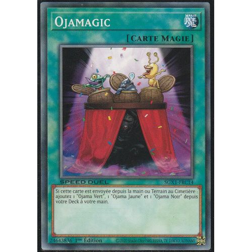 Carte Yu-Gi-Oh - Ojamagic - Sgx1-Frc14