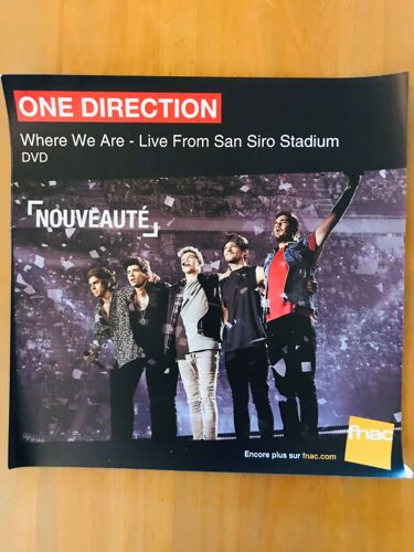Plv Papier One Direction "Where We Are"