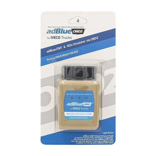 Adblueobd Branchez Et Jouez Sans Rompre Le Câble Obd2 Pour Camion Iveco Sans Def