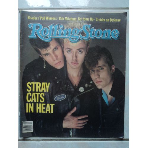 Rolling Stone Magazine No 390 Mar. 3, 1983 Stray Cats Lee Harvey Oswald Edition Usa