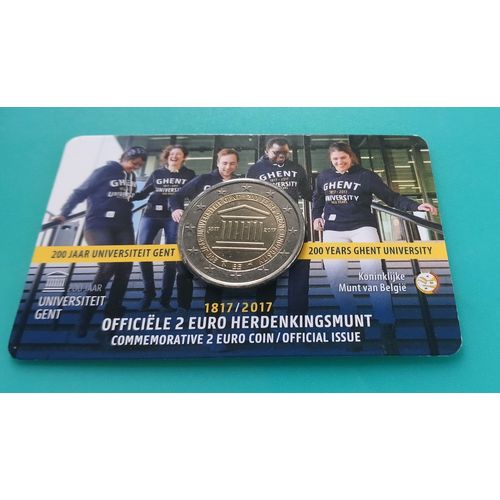 België/Belgique 2017 : 2 Euro Universiteit Gent In Blister
