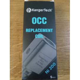KANGERTECH - OCC - Replacement Coil - Ni 200 - 0.15 ohm - 5 pièces