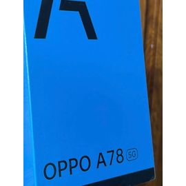 Oppo A78 5G 256 Go Noir brillant
