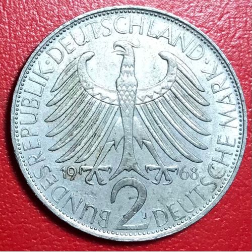 2 Mark - Max Planck - 1968 J - Allemagne