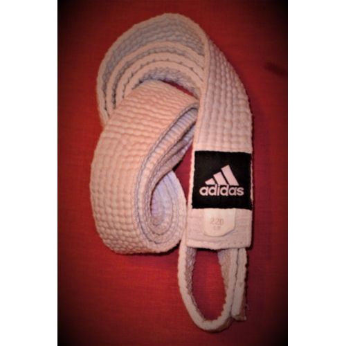 Ceinture Blanche Judo Adidas 220cm