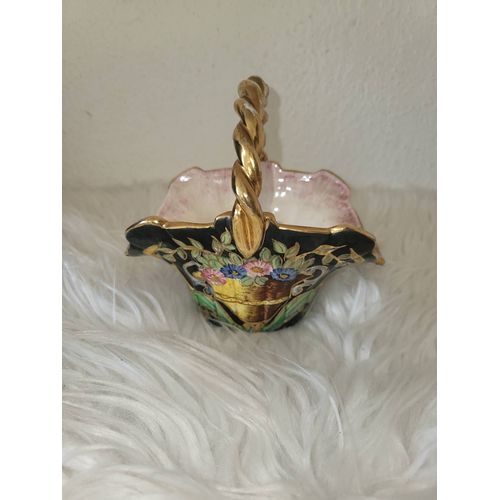 Panier en céramique bequet et quaregnon
