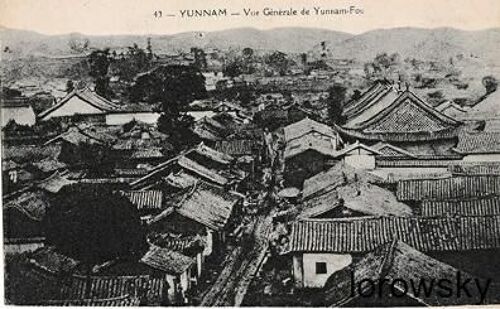 Carte Postale Du Yunnam