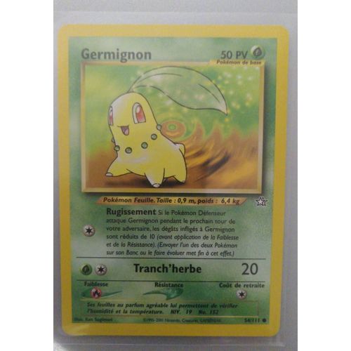 Germignon 54/111 - 50pv - Vf - Set Neo Genesis  - Excellent État