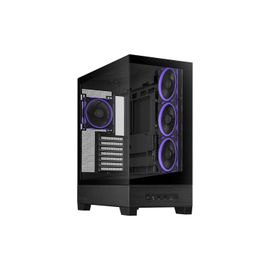 Boîtier PC Asus A31 PLUS TG ARGB - Moyen Tour, Verre Trempé, RGB, Noir, ATX/Micro-ATX/Mini-ITX