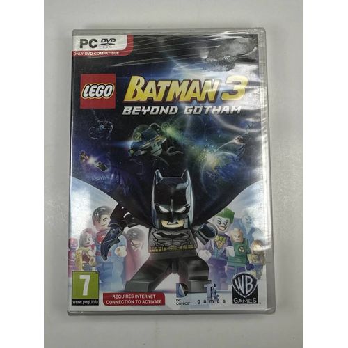 Lego Batman 3: Beyond Gotham (Pc Dvd) Good Windows 7 Nea & Sealed/ 57/M4