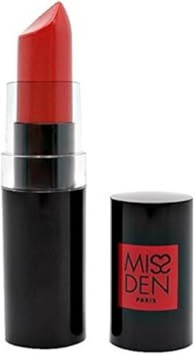 Miss Den Paris - Rouge À Lèvres Velours Rouge- Couleur Satinée Couvrance & Confort 198 Rouge Fatal Rouge