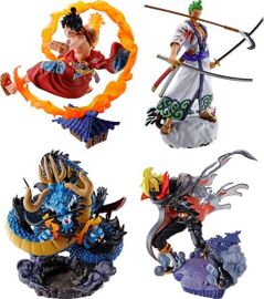 One Piece - Set Figurines Petitrama Logbox Re Birth Wano Kuni Vol.1 9 Cm
