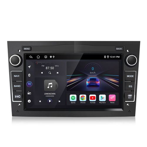 7''Autoradio DAB+ Junsun 2+64G Android13 SWC WIFI BT pour Opel Zafira B Corsa D Astra H Vivaro FM USB