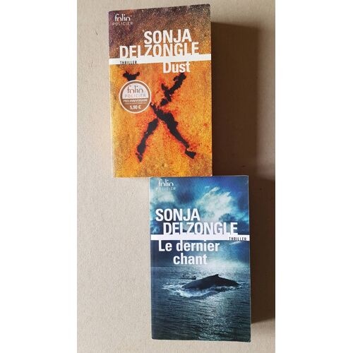 Sonja Delzongle - Lot De 2 Livres