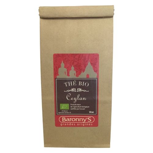Thé Ceylan Bio Sachet De 50g