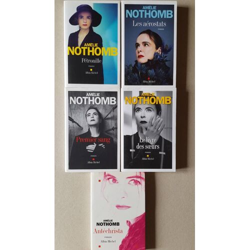 Amélie Nothomb - Lot De 5 Livres