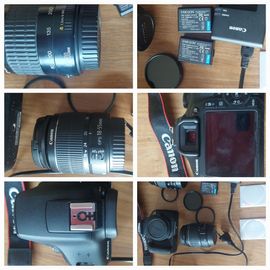 Canon EOS 2000D reflex 24.1 mpix + 2 Objectifs