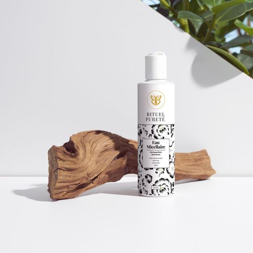 Rituel Pureté - Eau Micellaire - Acide Hyaluronique - Démaquillant Douceur Hydratant - Aloe Vera - Camomille - Peaux Sèches Et Sensibles - Anti-Âge - 200 Ml 