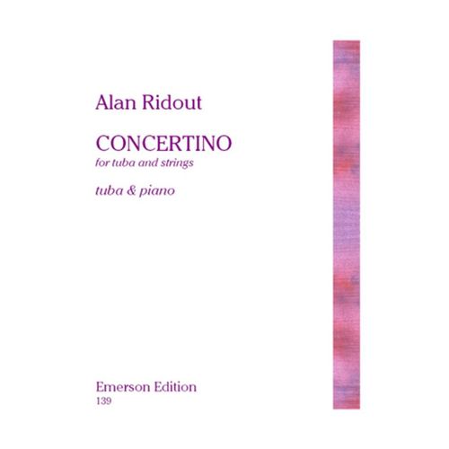 Concertino Fot Tuba And Piano . Ridout Alan