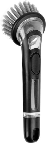 LORANKA-Brosse à vaisselle avec distributeur de liquide vaisselle, brosse de nettoyage avec distributeur de liquide vaisselle, brosse de cuisine pour casserole, poêle, évier
