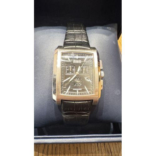 Montre Serge Blanco Superbe Etat Rectangulaire Avec Boite