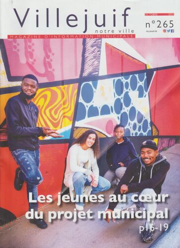 Villejuif Notre Ville N°265 , Magazine D'information Municipale, Octobre 2021