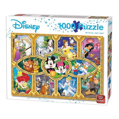Puzzle 1000 Pièces Disney Magical Moments