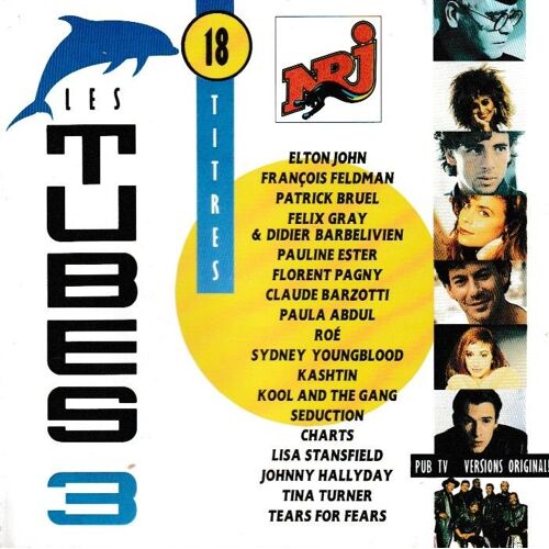 Les Tubes 3. 1cd Compilation De 18 Titres. (P) 1990 ®Polygram Distribution. © ®Polygram. Made In France. By ®Pdo. « 1ère Edition Jewel Case ». Europe Version. Boitier Crystal «Cd Rare» Voir Mes Photos