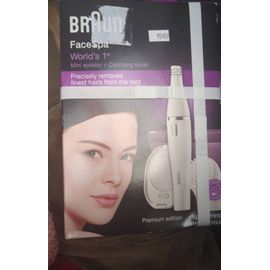 Braun Face Spa Mini Épilateur+Brosse Nettoyante