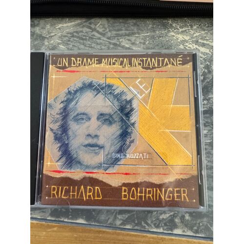 Cd Richard Bohringer Un Drame Musical