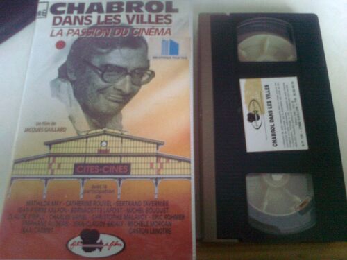 Cassette Vidéo Vhs - Chabrol Dans Les Villes, La Passion Du Cinéma - Mathilda May