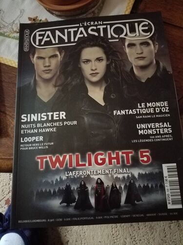 L'écran Fantastique N° 336 Novembre 2012 Twilight 5