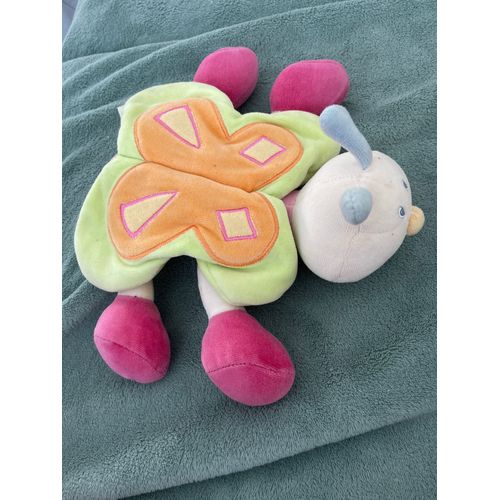 Doudou Peluche Kiabi Cheville Papillon