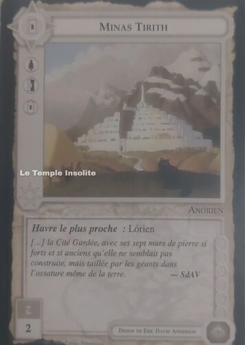 Carte Le Seigneur Des Anneaux : Les Sorciers - Minas Tirith 1996