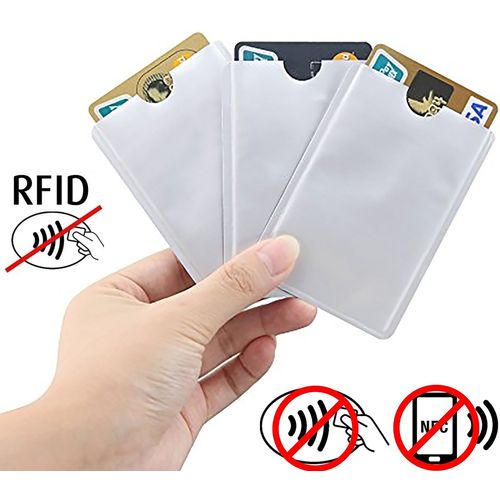 3 Étui anti RFID pour carte bancaire Ne prenez aucun risque