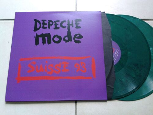 Depeche Mode Suisse 93 2lp Vinyle Couleur Live Zurich