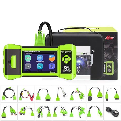Jdiag M300 Motorcycle Scanner Testeur De Batterie Pour Motos, Détection De Deux Systèmes : Détection Du Système Efi + Détection De La Batterie
