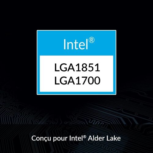 Alpine 17 CO - Ventirad, Refroidisseur de processeur, Ventilateur PWM, Dissipateur de Chaleur Radial, Top Blower, Intel LGA 1700, Roulement à Billes pour Fonctionnement continu, 250-2700 RPM