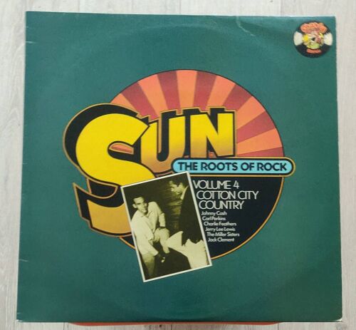 Various - Sun: The Roots Of Rock : Vol.4 Cotton City Country # Vinyle, Lp, Uk 1976, Country, Rock'n'roll #