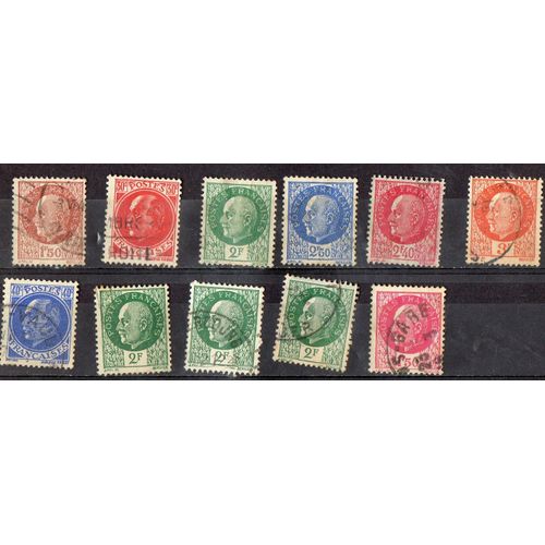 France Timbres Maréchal Pétain