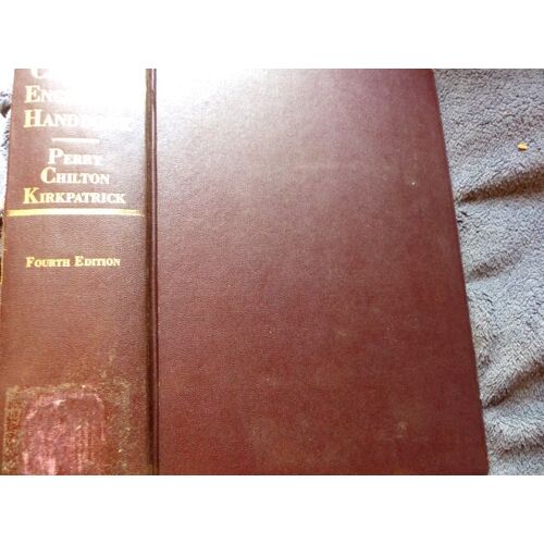 Perry's Chemical Engineer's Handbook - Éd. Mcgraw Hill - Fourth Edition