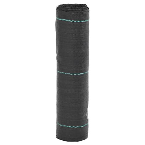 vidaXL Membrane anti-mauvaises herbes noir 0,5x200 m PP