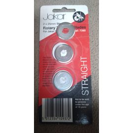 Lames rondes Jakar de 25 mm ou 2,5 cm de diamètre
